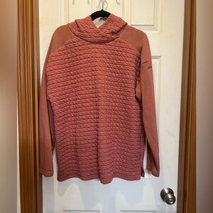 Columbia quilted hoodie